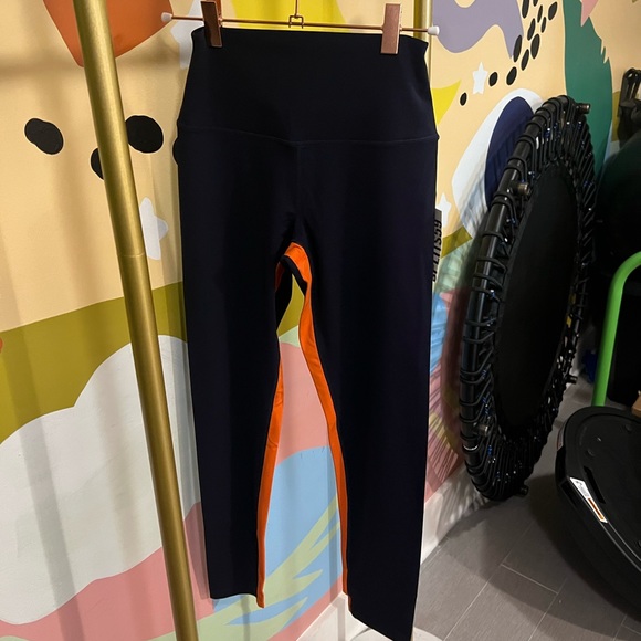 SPLIT59 AIRWEIGHT HW 7/8 LEGGING Indigo/Fire NWT! - Picture 3 of 7